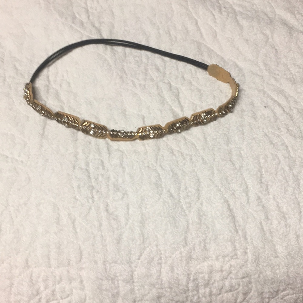 Gold Sequined headband